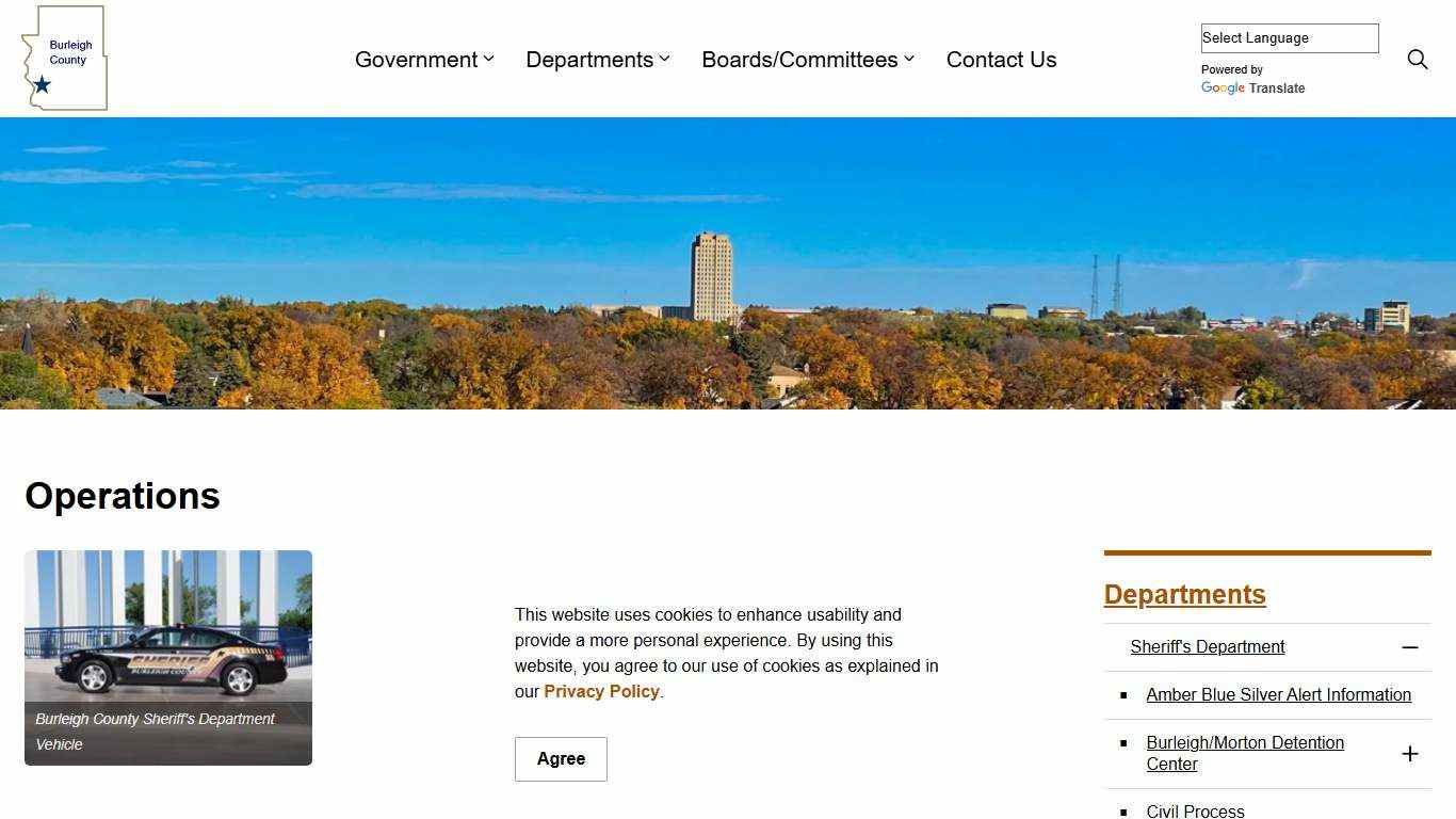 Operations | Burleigh County