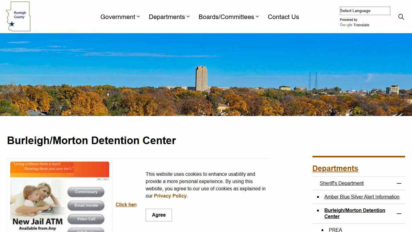 Burleigh/Morton Detention Center | Burleigh County